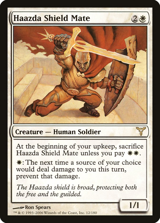 Haazda Shield Mate [Dissension] | Card Citadel