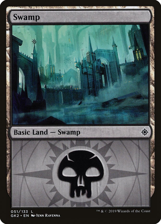 Swamp (51) [Ravnica Allegiance Guild Kit] | Card Citadel