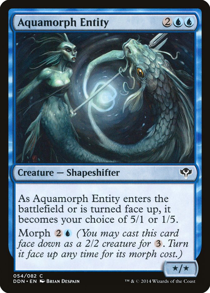 Aquamorph Entity [Duel Decks: Speed vs. Cunning] | Card Citadel