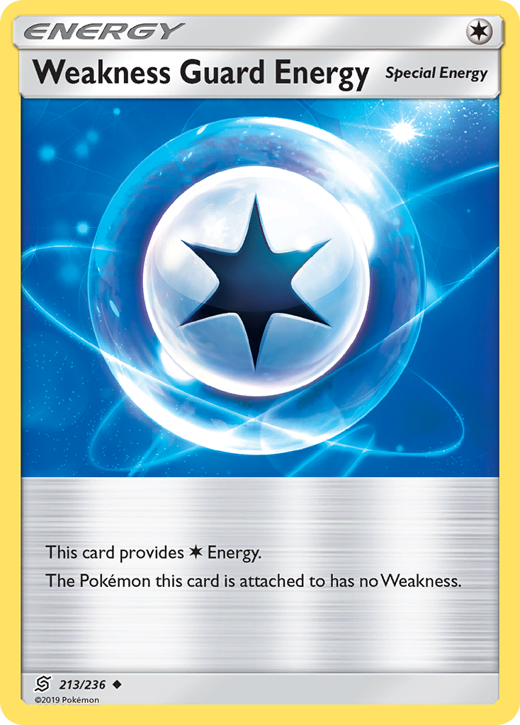 Weakness Guard Energy (213/236) [Sun & Moon: Unified Minds] | Card Citadel