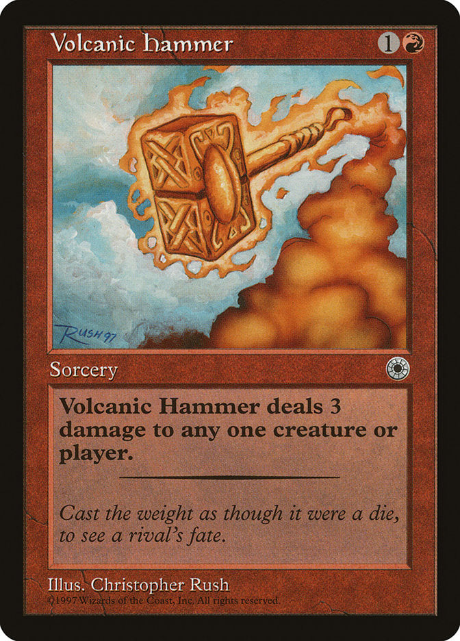 Volcanic Hammer [Portal] | Card Citadel