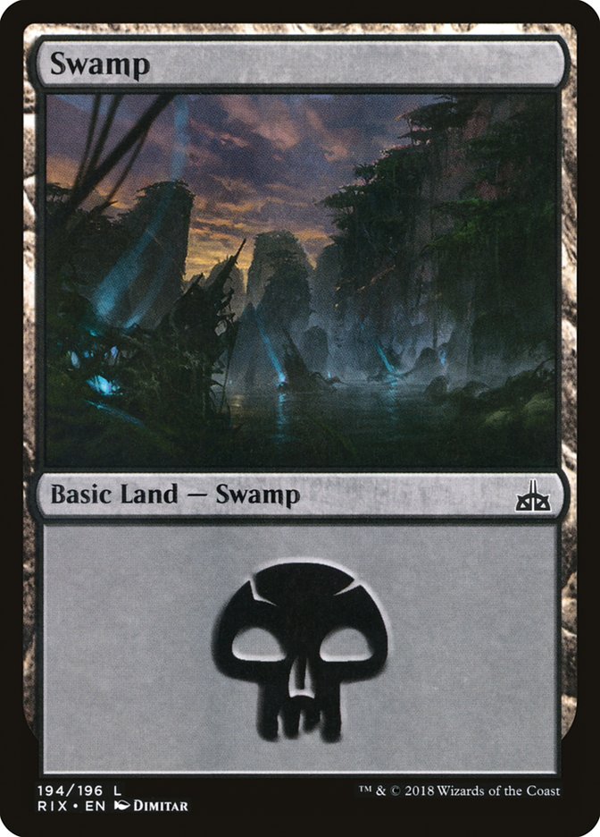 Swamp [Rivals of Ixalan] | Card Citadel