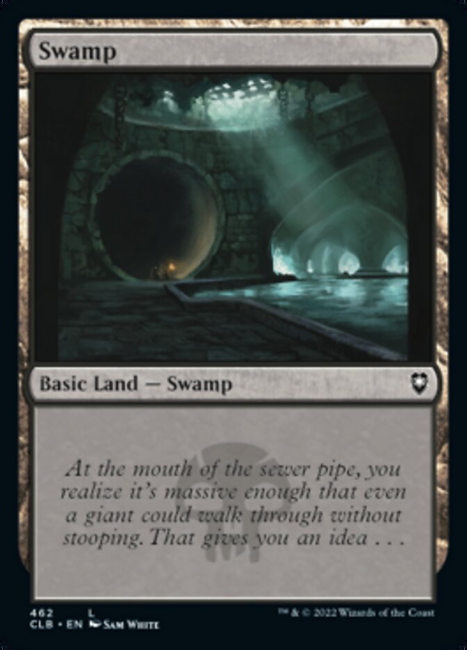 Swamp (462) [Commander Legends: Battle for Baldur's Gate] | Card Citadel