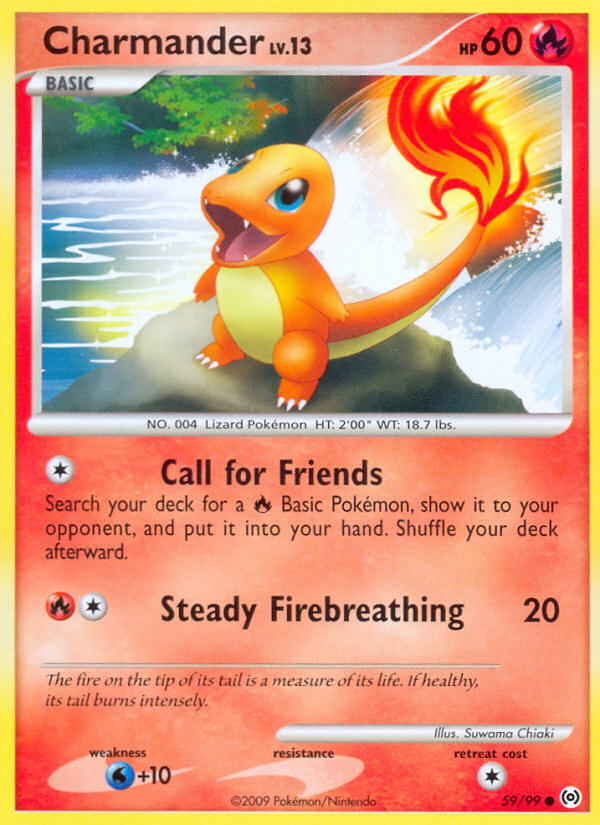 Charmander (59/99) [Platinum: Arceus] | Card Citadel