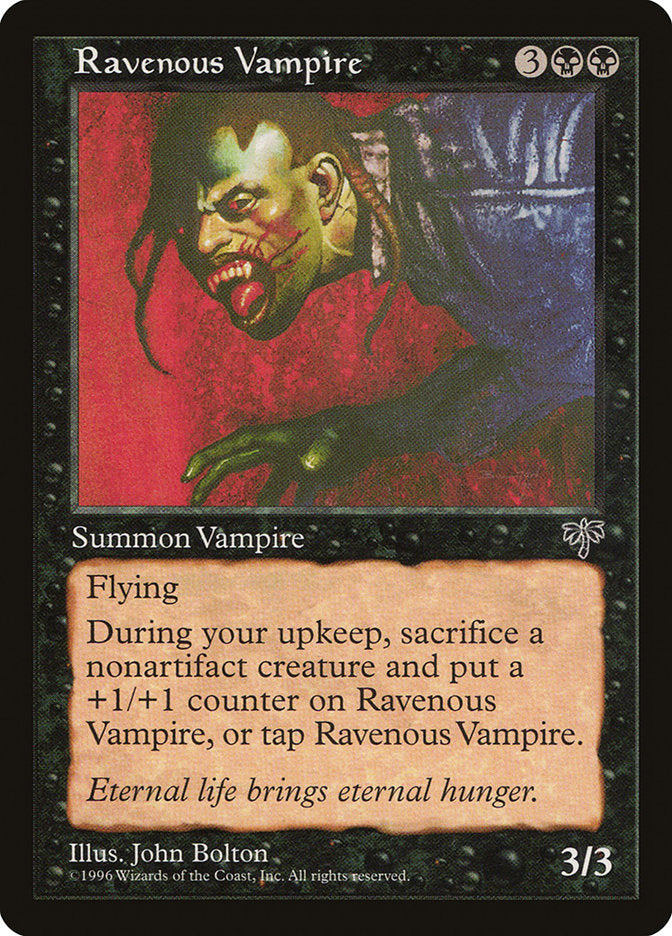 Ravenous Vampire [Mirage] | Card Citadel