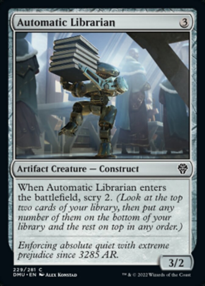 Automatic Librarian [Dominaria United] | Card Citadel