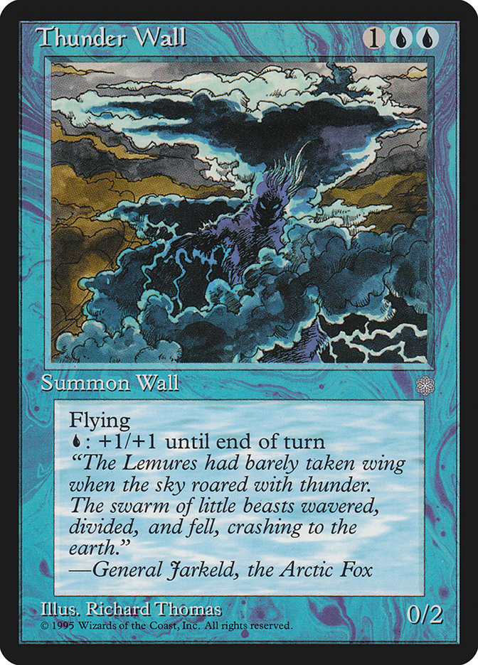 Thunder Wall [Ice Age] | Card Citadel