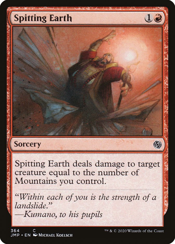 Spitting Earth [Jumpstart] | Card Citadel