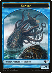 Kraken // Zombie (011/036) Double-sided Token [Commander 2014 Tokens] | Card Citadel