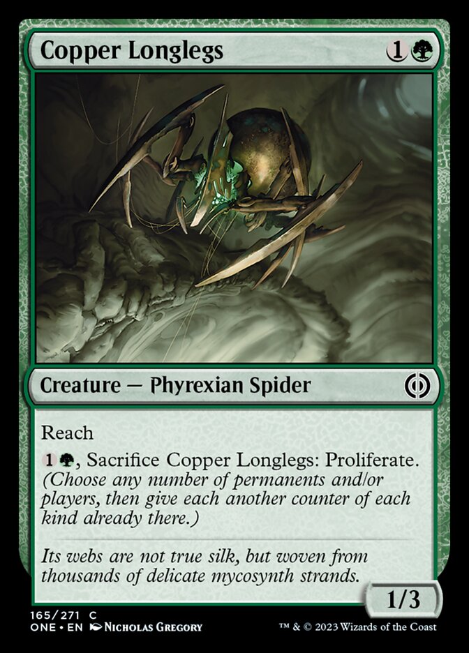 Copper Longlegs [Phyrexia: All Will Be One] | Card Citadel