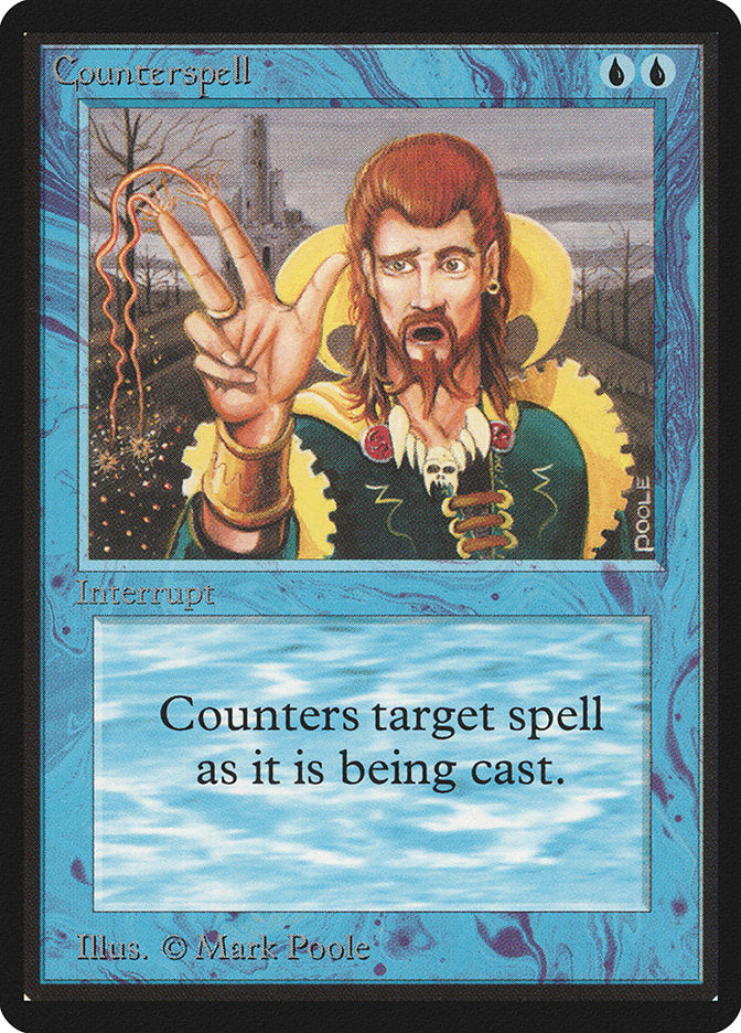 Counterspell [Limited Edition Beta] | Card Citadel