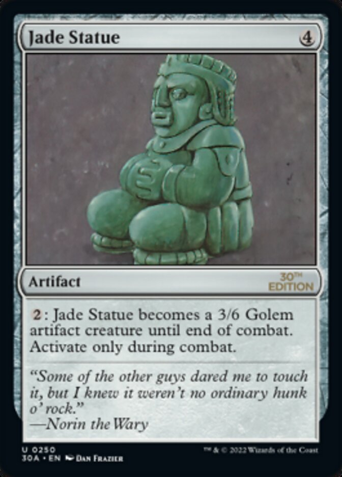 Jade Statue [30th Anniversary Edition] | Card Citadel