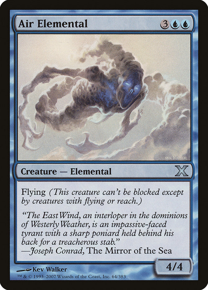 Air Elemental [Tenth Edition] | Card Citadel