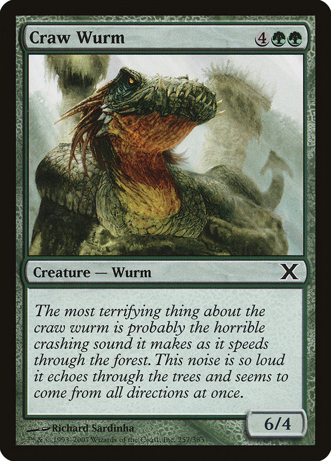 Craw Wurm [Tenth Edition] | Card Citadel