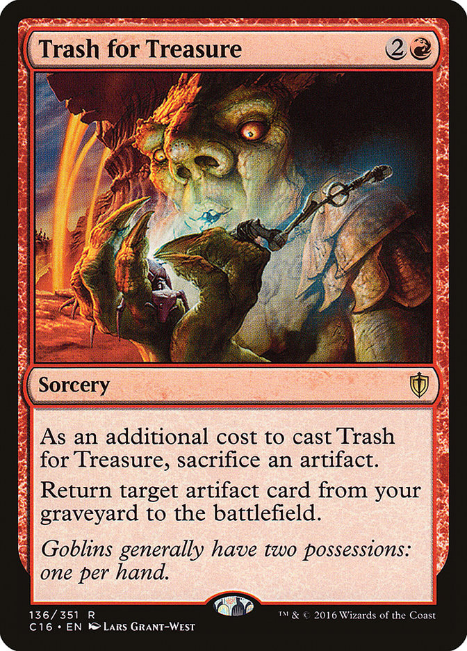 Trash for Treasure [Commander 2016] | Card Citadel