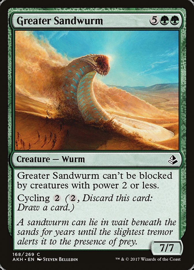 Greater Sandwurm [Amonkhet] | Card Citadel