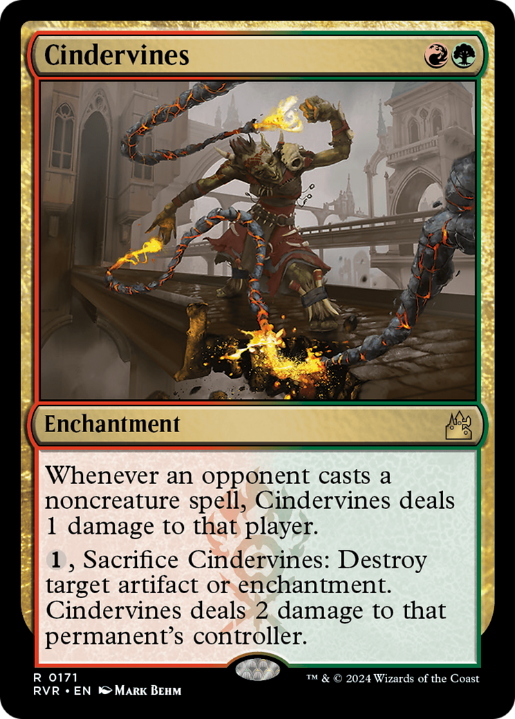 Cindervines [Ravnica Remastered] | Card Citadel