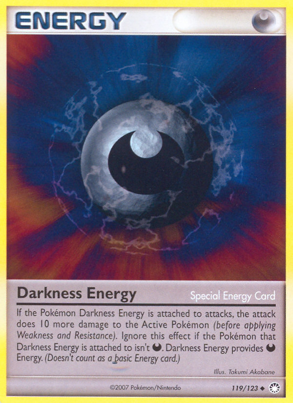 Darkness Energy (119/123) [Diamond & Pearl: Mysterious Treasures] | Card Citadel
