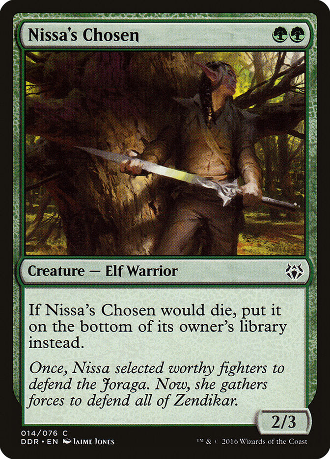 Nissa's Chosen [Duel Decks: Nissa vs. Ob Nixilis] | Card Citadel