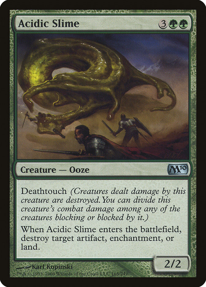 Acidic Slime [Magic 2010] | Card Citadel
