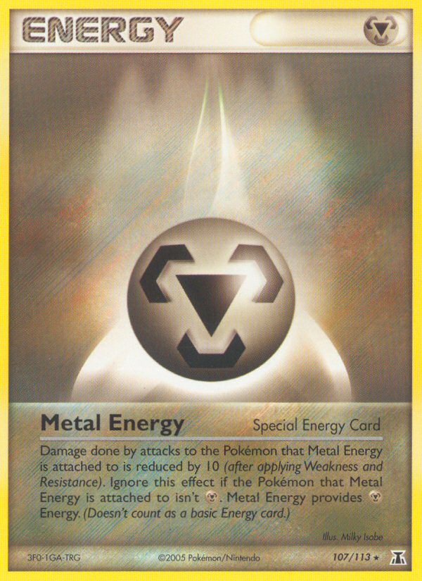 Metal Energy (107/113) [EX: Delta Species] | Card Citadel