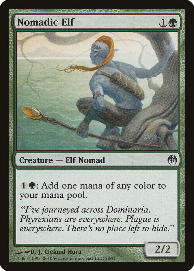 Nomadic Elf [Duel Decks: Phyrexia vs. the Coalition] | Card Citadel