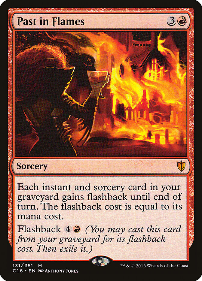 Past in Flames [Commander 2016] | Card Citadel