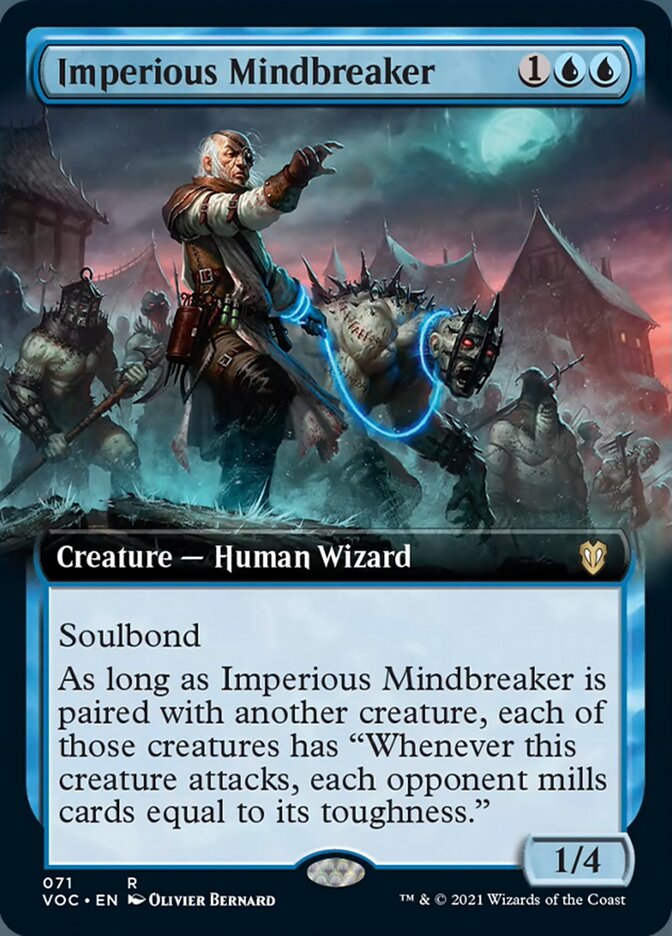 Imperious Mindbreaker (Extended) [Innistrad: Crimson Vow Commander] | Card Citadel