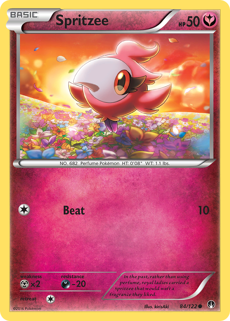 Spritzee (84/122) [XY: BREAKpoint] | Card Citadel