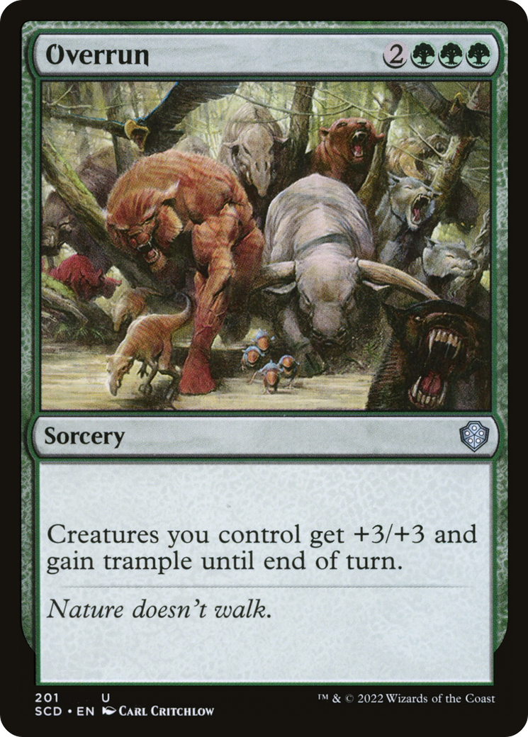 Overrun [Starter Commander Decks] | Card Citadel