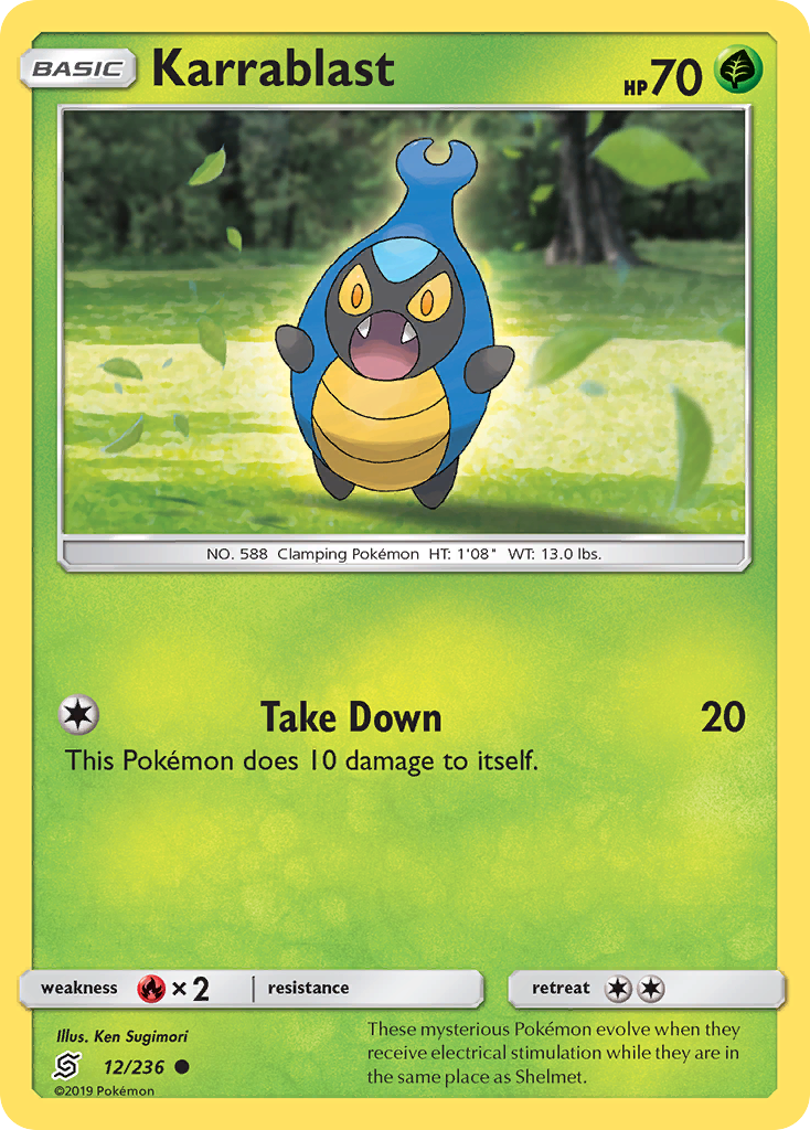 Karrablast (12/236) [Sun & Moon: Unified Minds] | Card Citadel
