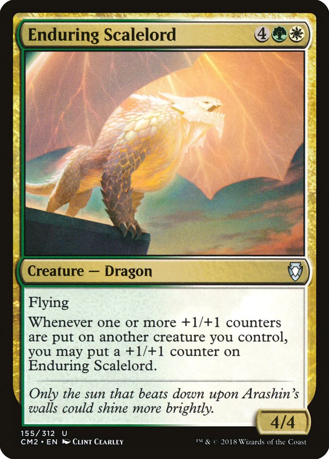 Enduring Scalelord [Commander Anthology Volume II] | Card Citadel