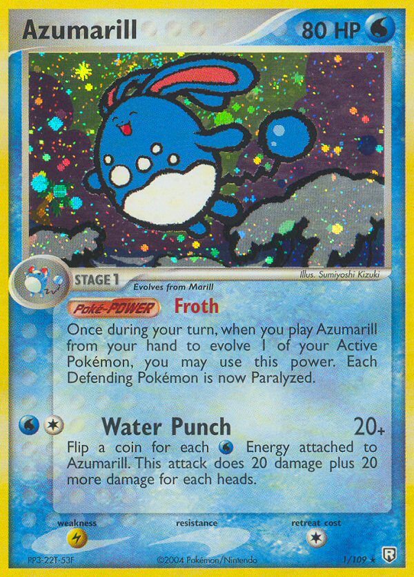 Azumarill (1/109) [EX: Team Rocket Returns] | Card Citadel