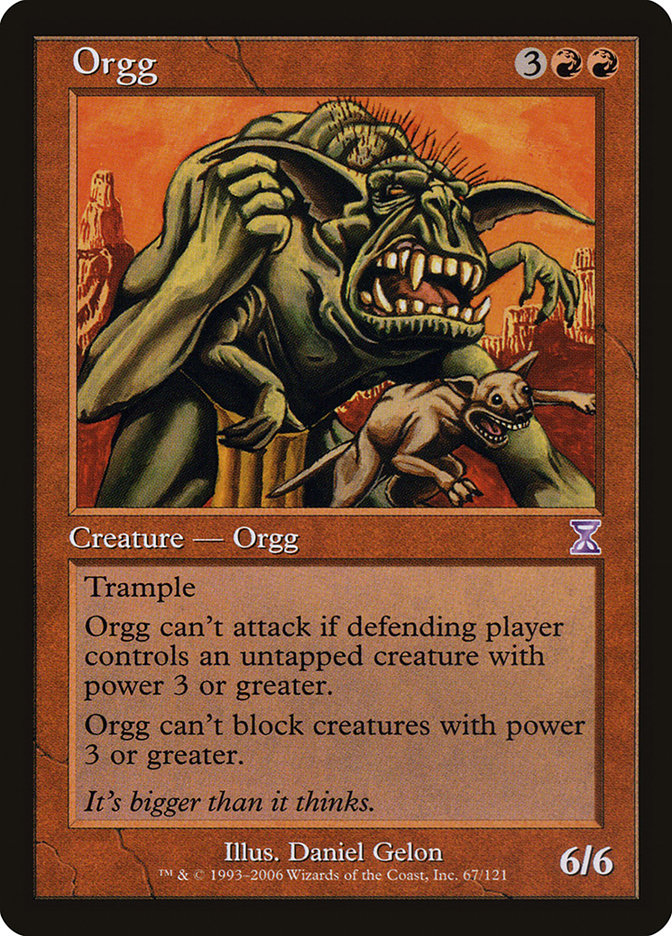 Orgg [Time Spiral Timeshifted] | Card Citadel