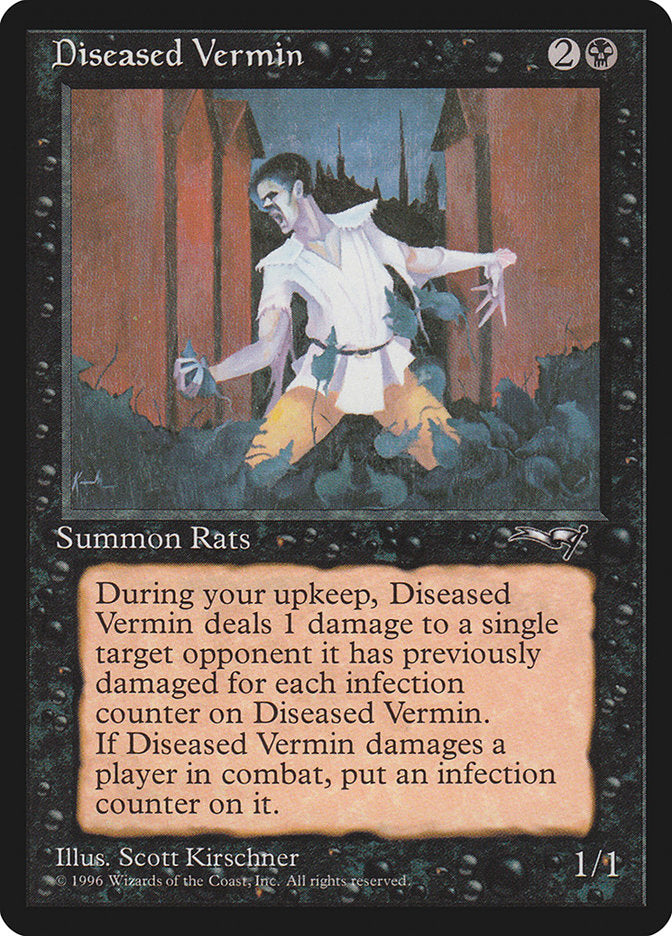 Diseased Vermin [Alliances] | Card Citadel