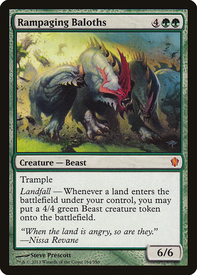 Rampaging Baloths [Commander 2013] | Card Citadel