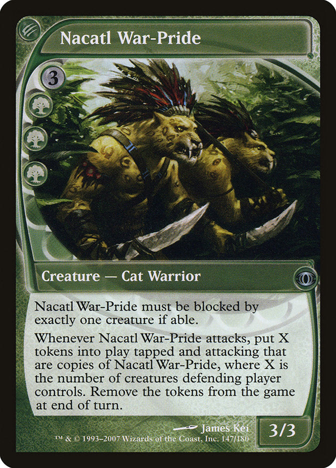 Nacatl War-Pride [Future Sight] | Card Citadel