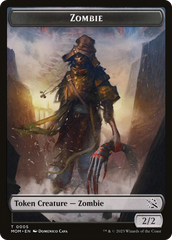 Elemental (02) // Zombie Double-Sided Token [March of the Machine Tokens] | Card Citadel