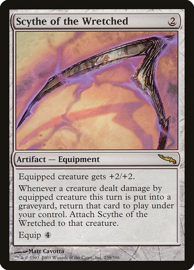 Scythe of the Wretched [Mirrodin] | Card Citadel