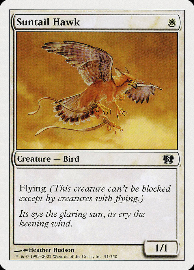 Suntail Hawk [Eighth Edition] | Card Citadel