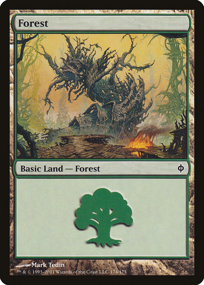 Forest [New Phyrexia] | Card Citadel