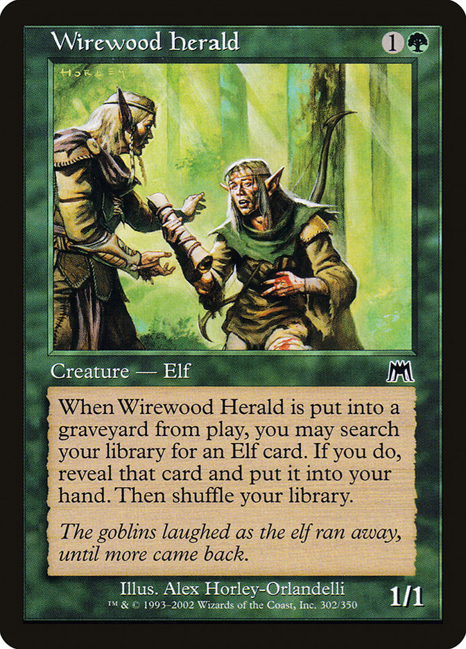 Wirewood Herald [Onslaught] | Card Citadel