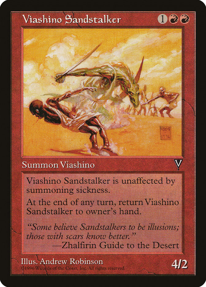 Viashino Sandstalker [Visions] | Card Citadel