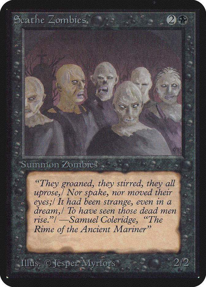 Scathe Zombies [Limited Edition Alpha] | Card Citadel