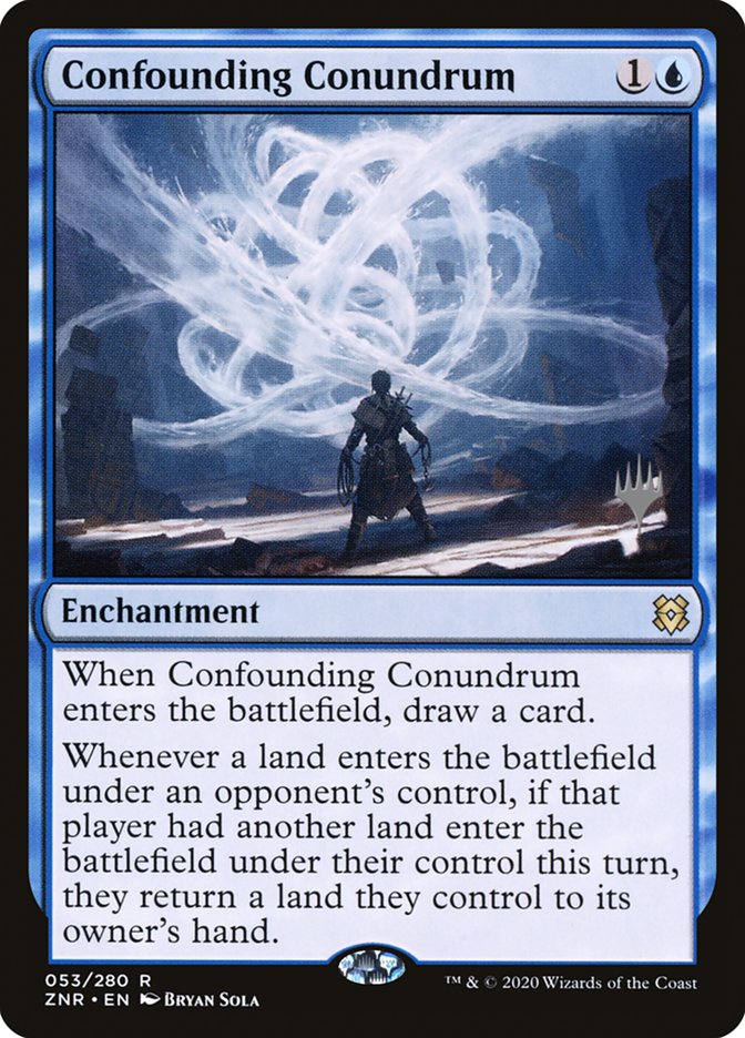 Confounding Conundrum (Promo Pack) [Zendikar Rising Promos] | Card Citadel