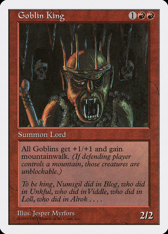 Goblin King [Anthologies] | Card Citadel
