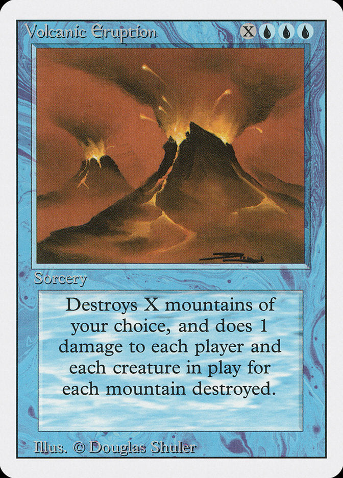 Volcanic Eruption [Revised Edition] | Card Citadel