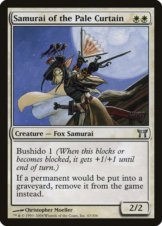 Samurai of the Pale Curtain [Champions of Kamigawa] | Card Citadel