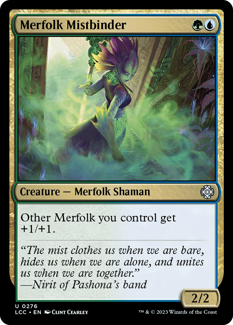 Merfolk Mistbinder [The Lost Caverns of Ixalan Commander] | Card Citadel