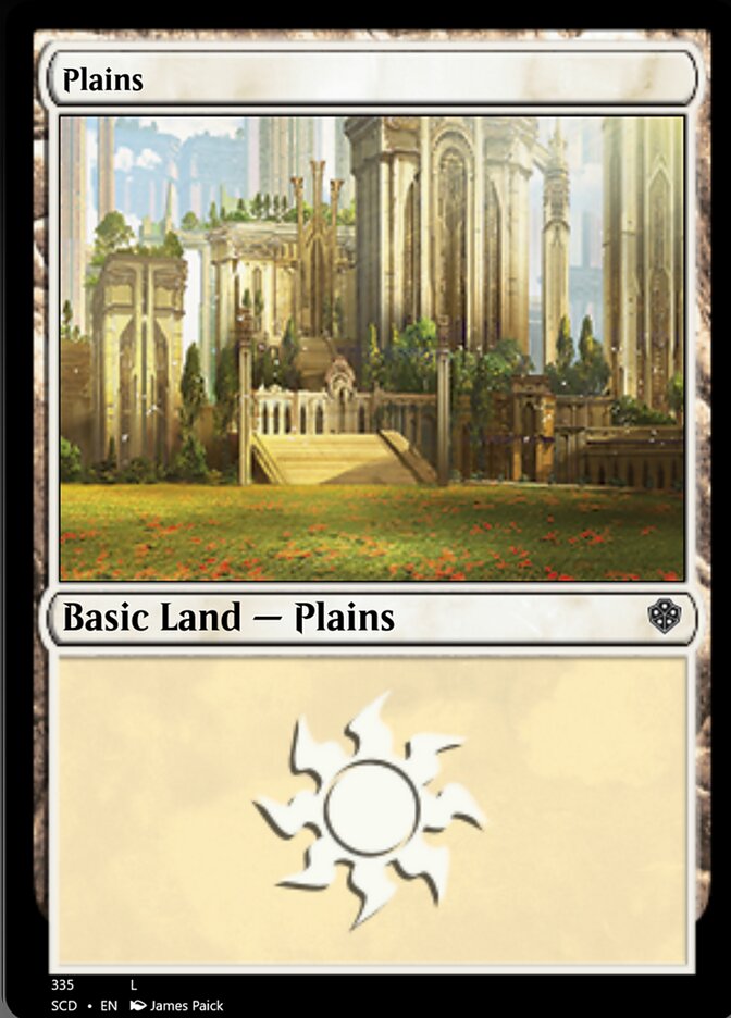 Plains (335) [Starter Commander Decks] | Card Citadel